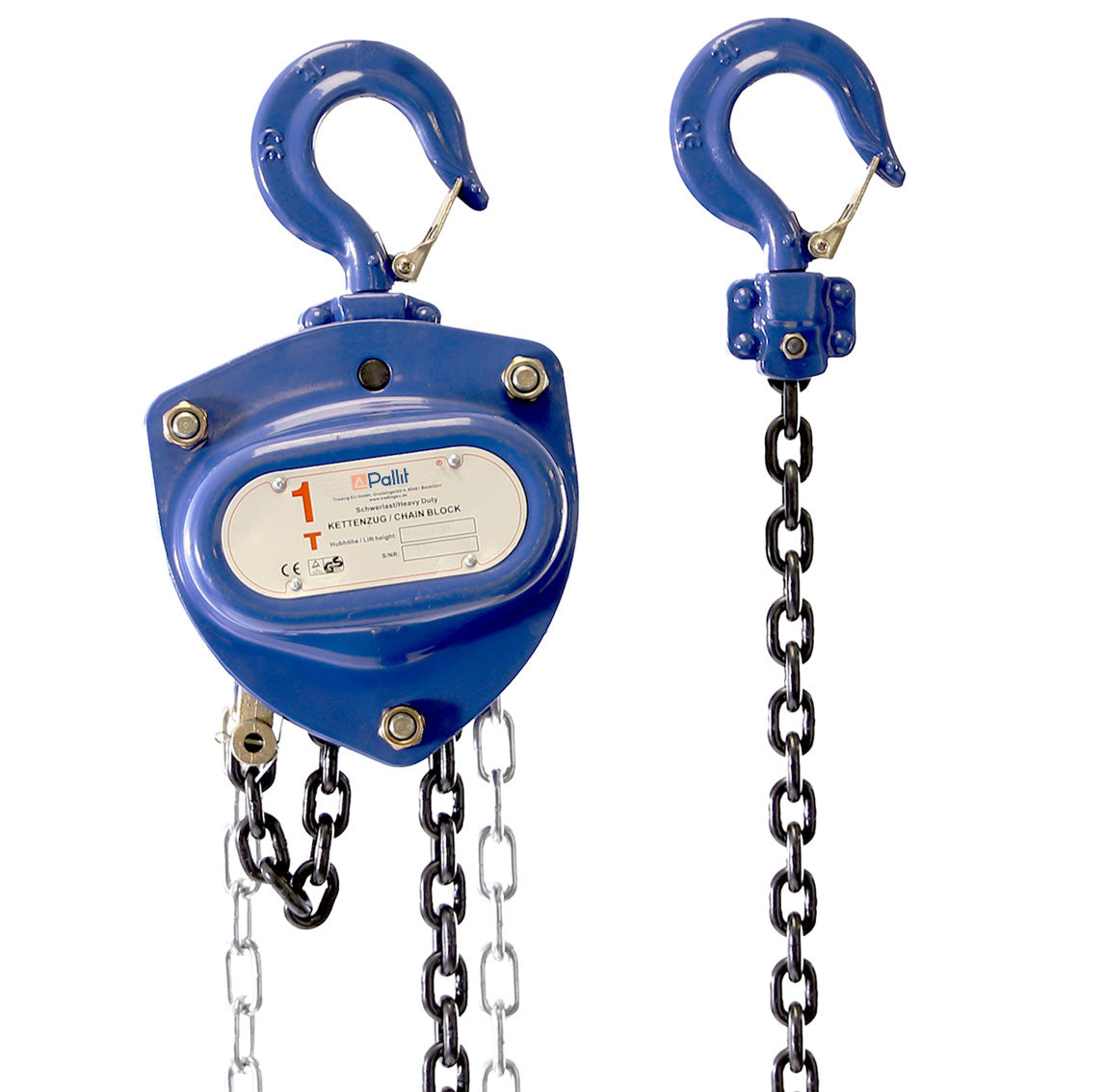Palan à chaîne CHAINPRO-S 1t Profi pour 5m