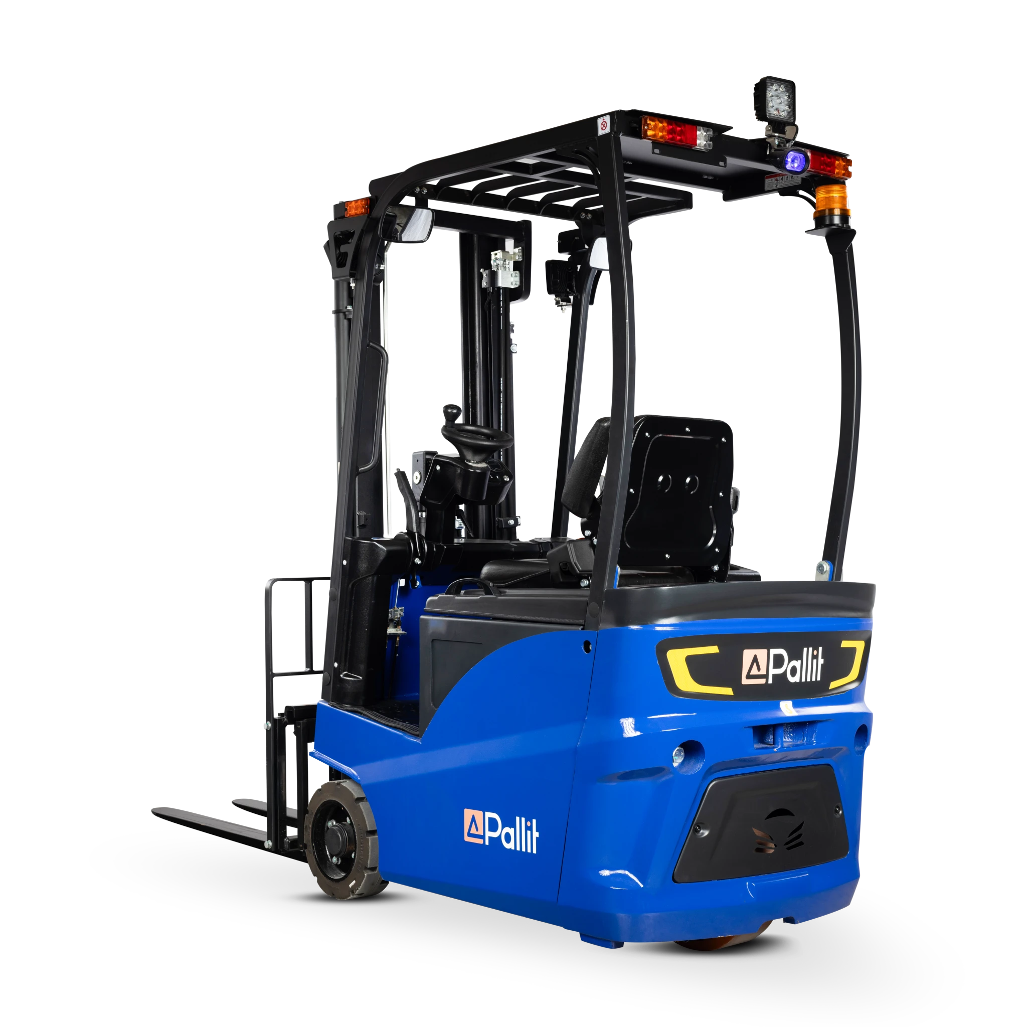 Electric three-wheel forklift EASY-M for 1.2t to 4m