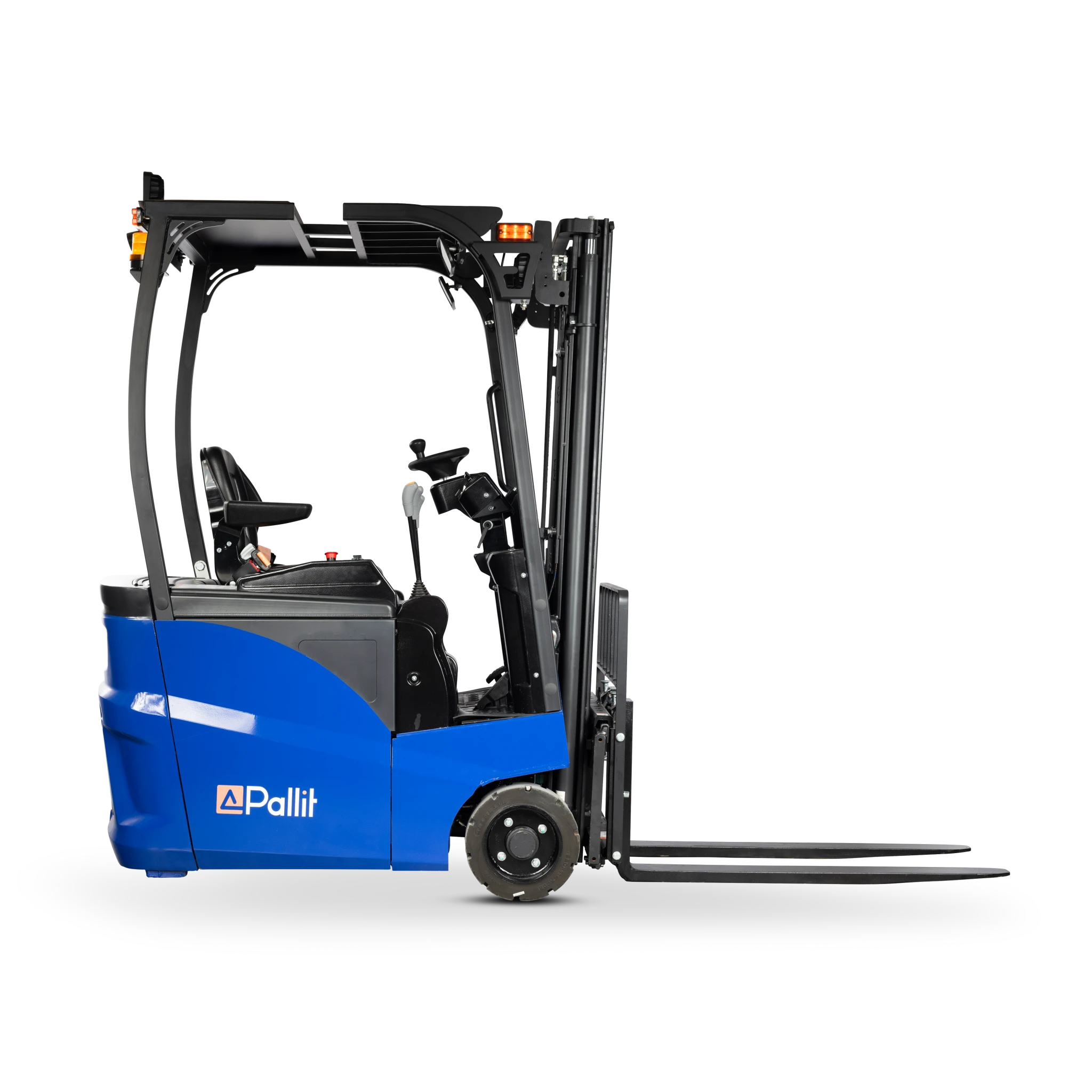 Electric three-wheel forklift EASY-M for 1.2t to 4m