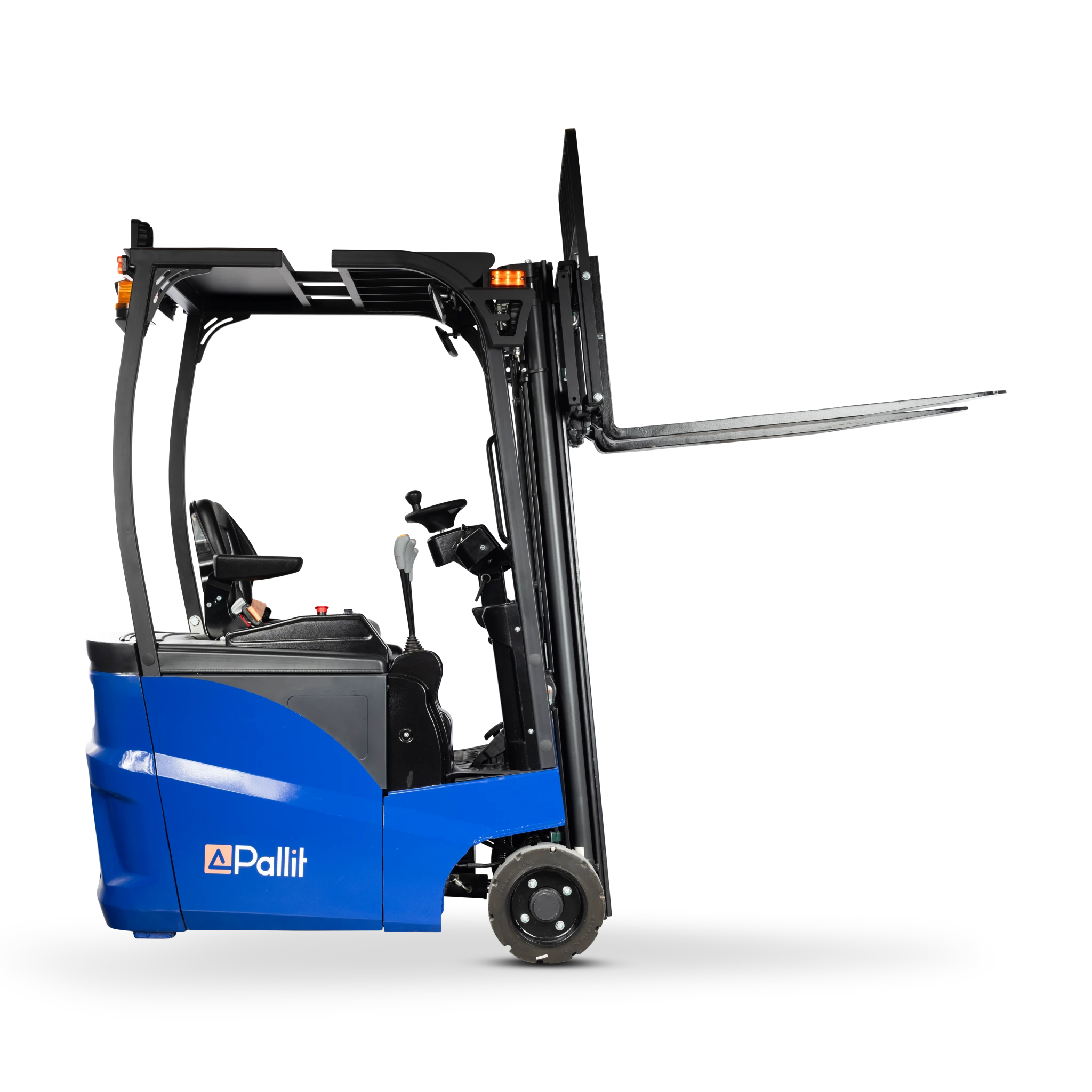Electric three-wheel forklift EASY-M for 1.2t to 4m
