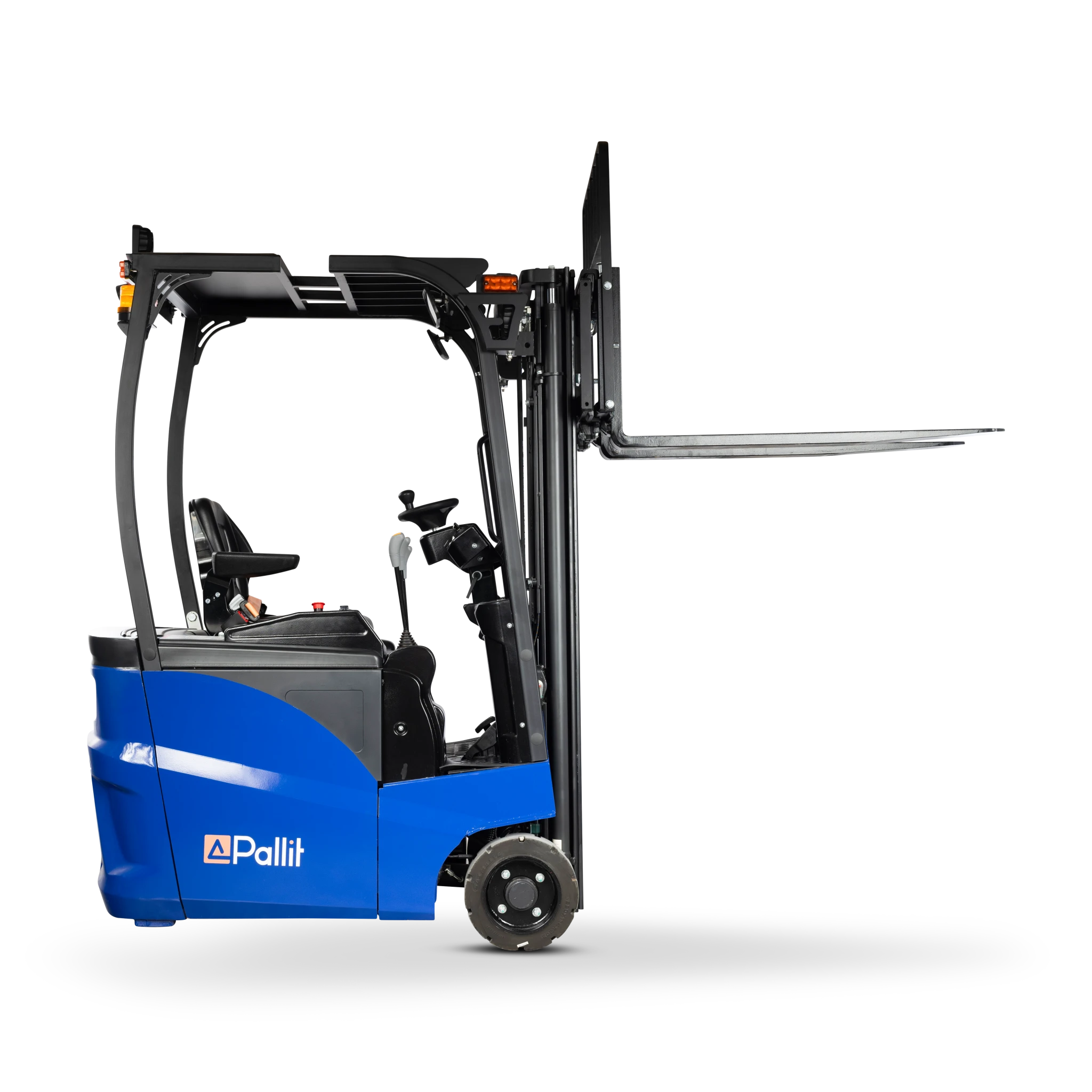Electric three-wheel forklift EASY-M for 1.2t to 4m