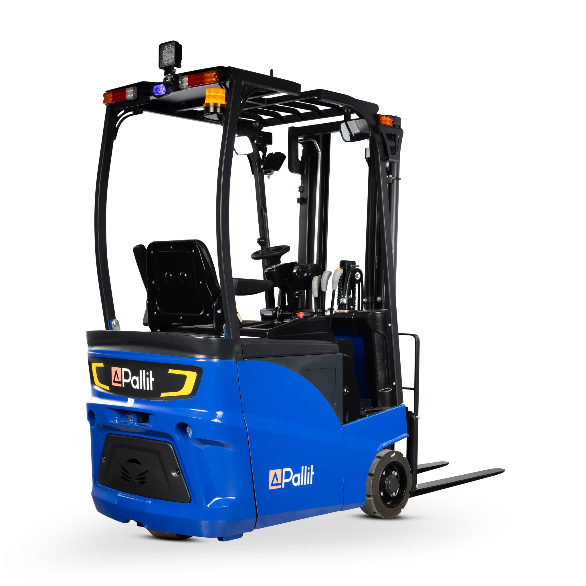 Electric three-wheel forklift EASY-M for 1.2t to 4m