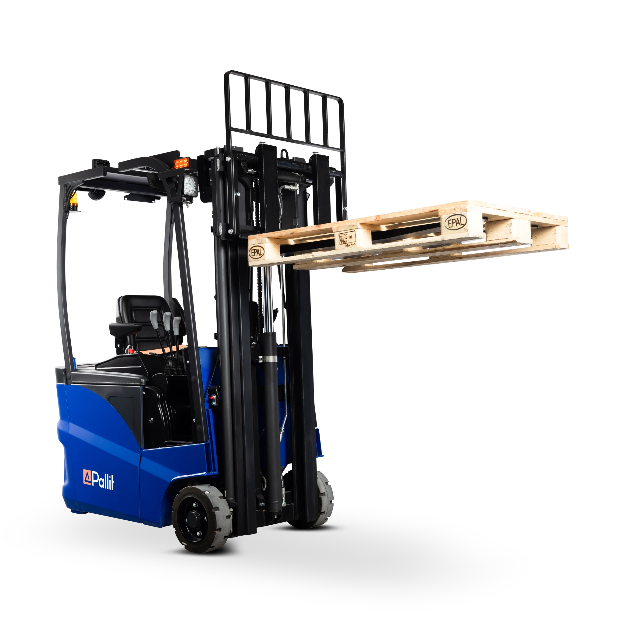 Electric three-wheel forklift EASY-M for 1.2t to 4m