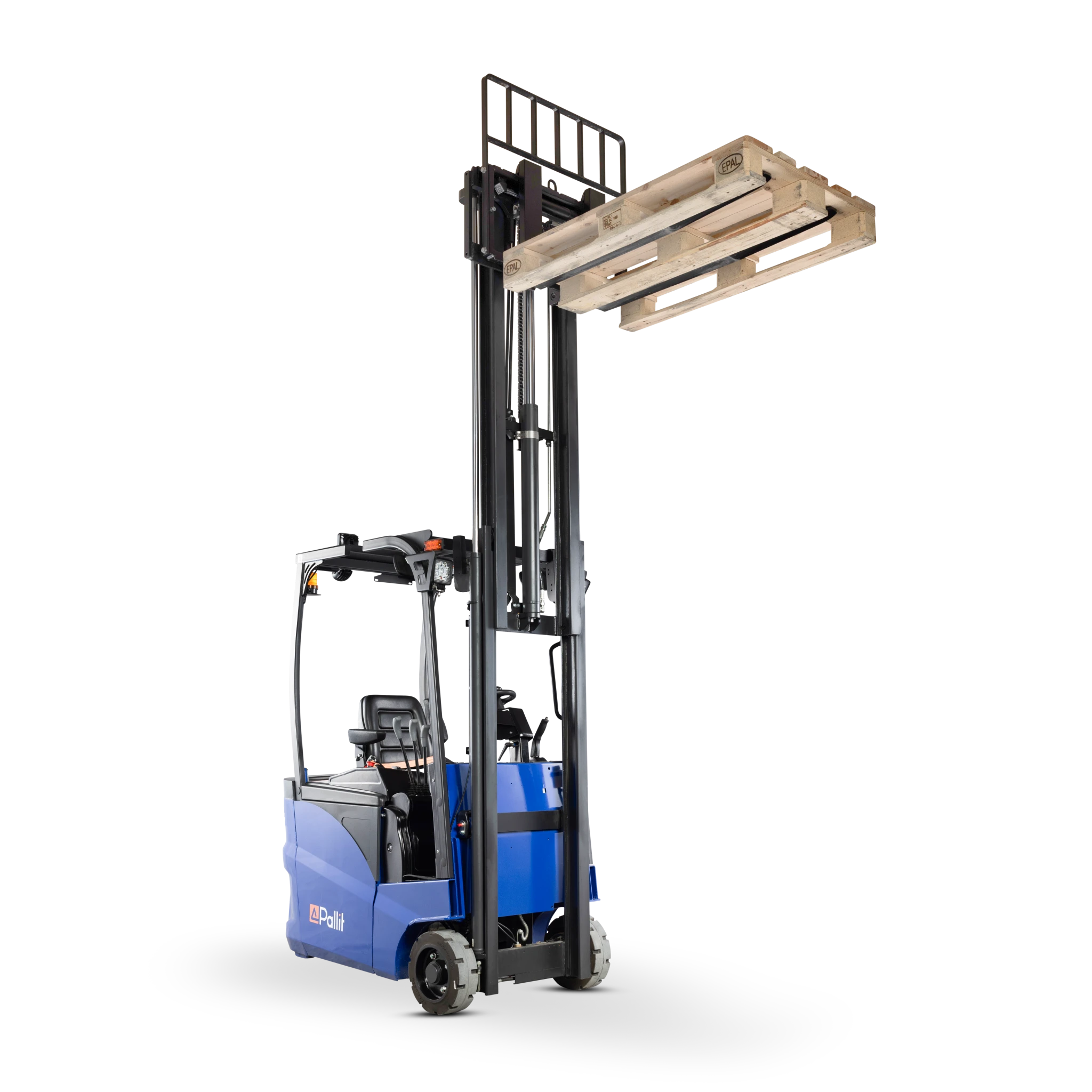 Electric three-wheel forklift EASY-M for 1.2t to 4m