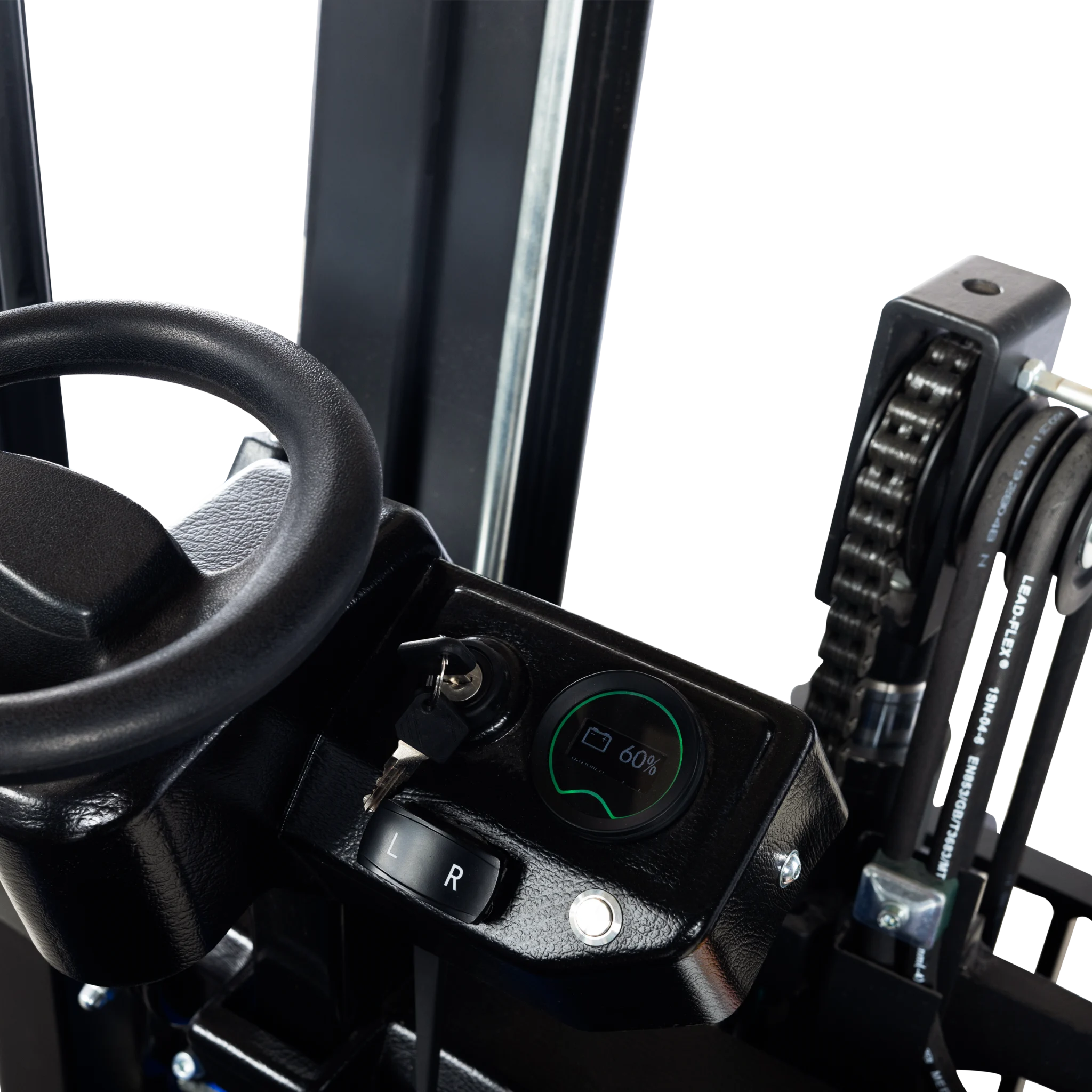 Electric three-wheel forklift EASY-M for 1.2t to 4m