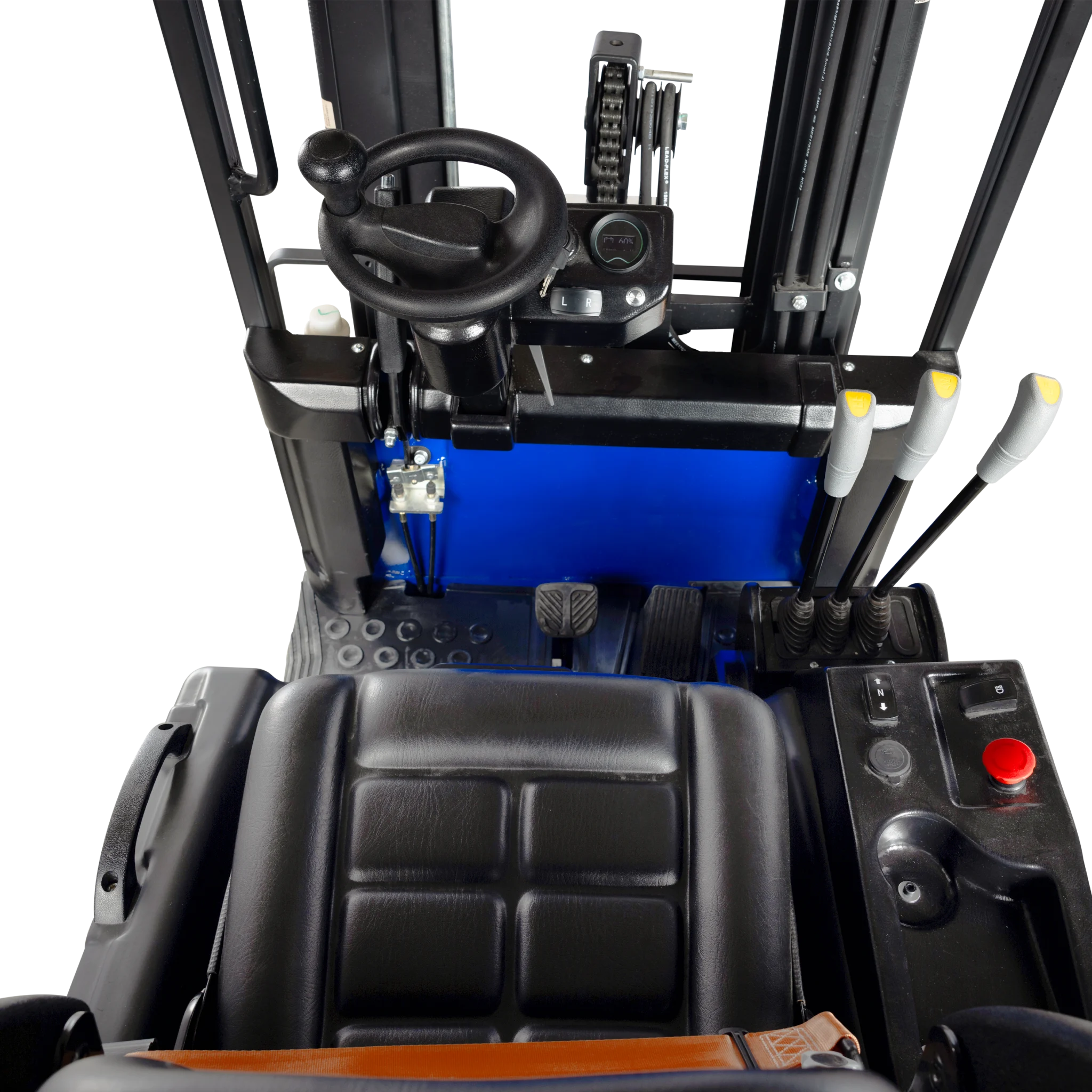 Electric three-wheel forklift EASY-M for 1.2t to 4m