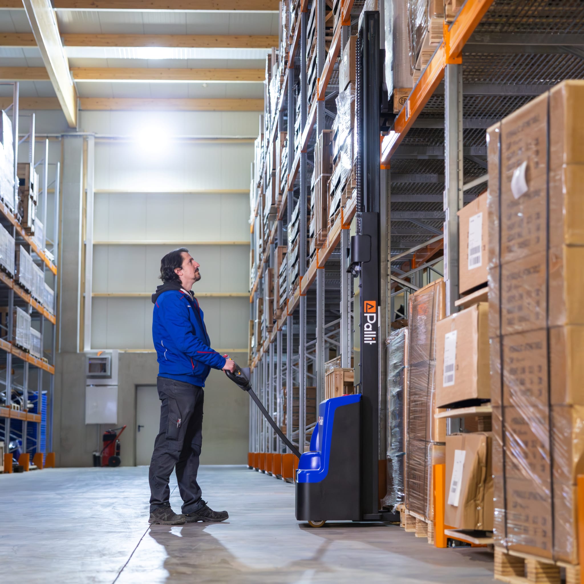 Gerbeur électrique EXACT avec levée proportionnelle