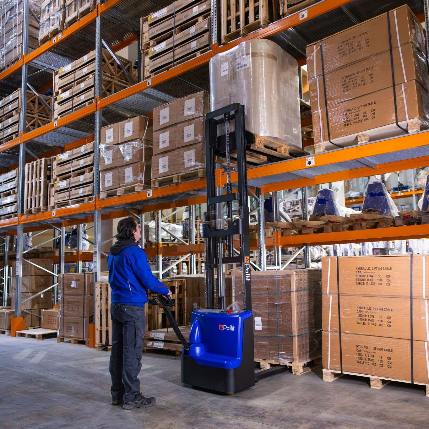 Gerbeur PRECISE avec levée proportionnelle et libre