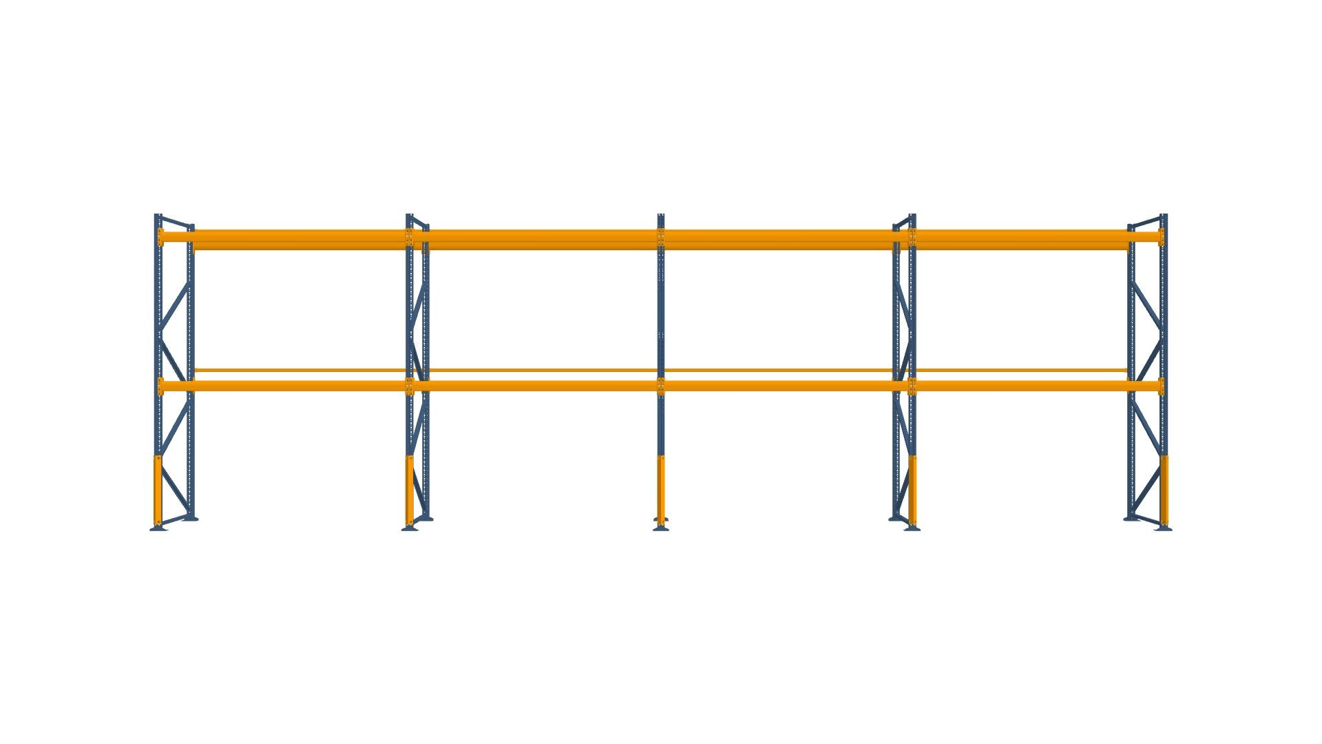 Konfiguration vom 07.11.2024 - 11.30 m x 3.50 m für 36 Paletten mit 1000 kg