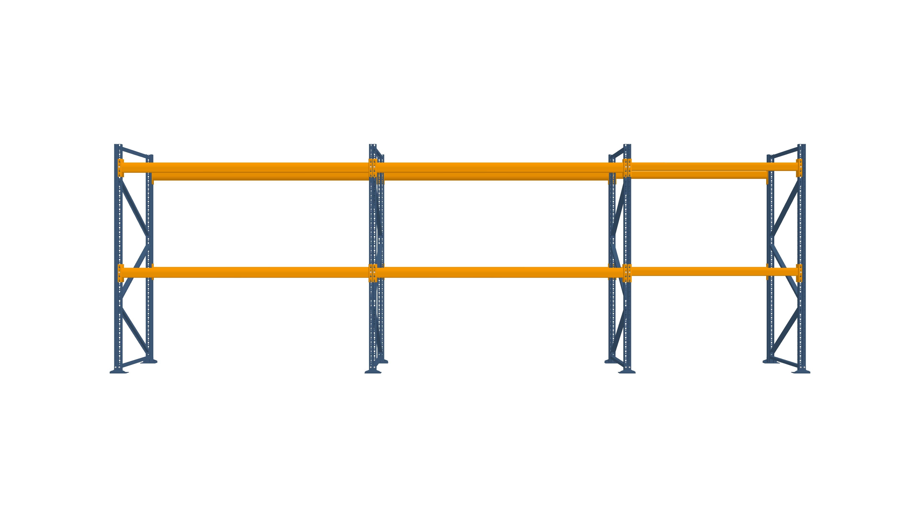 Konfiguration vom 19.11.2024 - 7.65 m x 2.50 m für 24 Paletten mit 700 kg