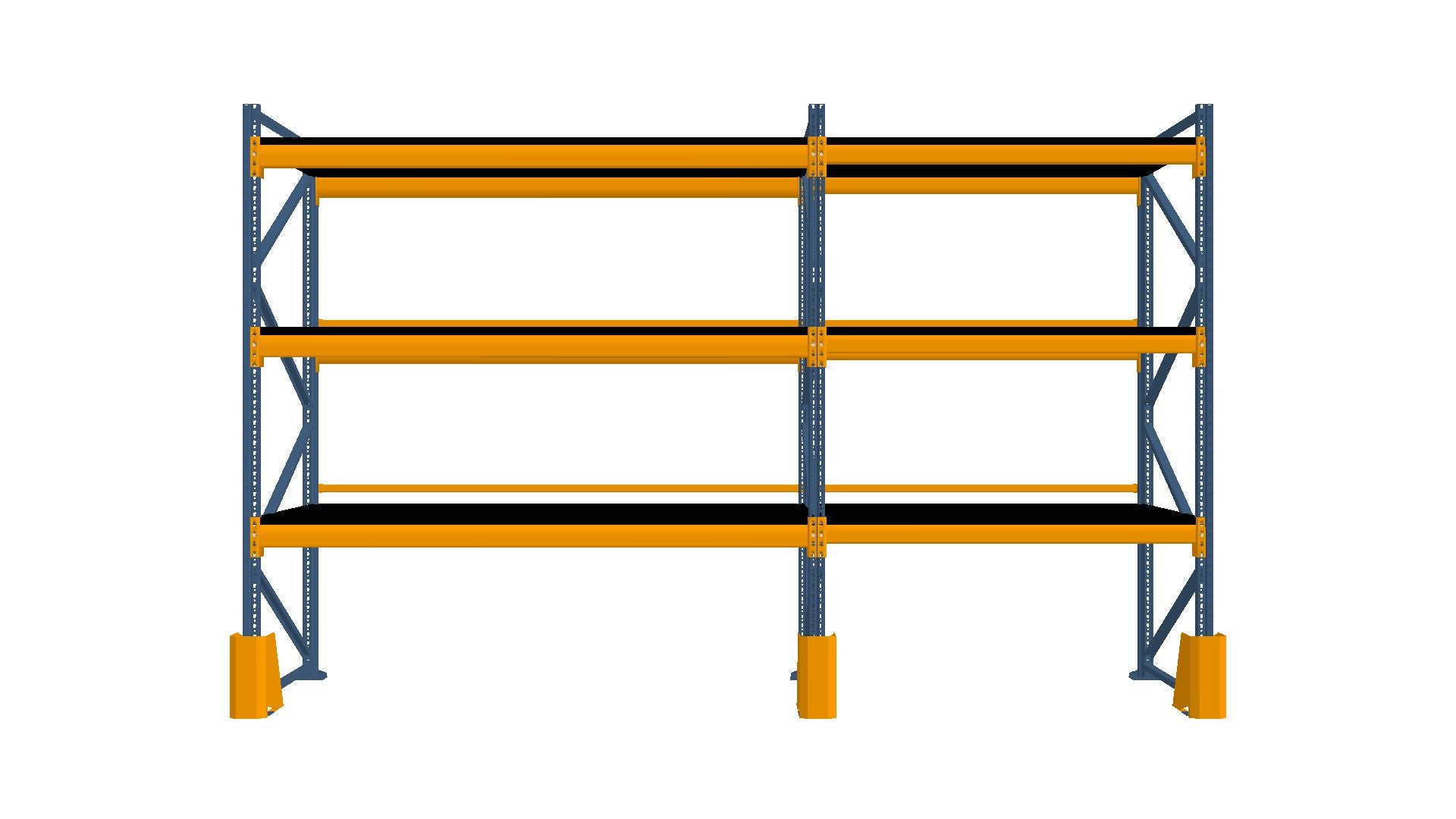 Konfiguration vom 05.11.2024 - 4.87 m x 3.00 m für 20 Paletten mit 1000 kg