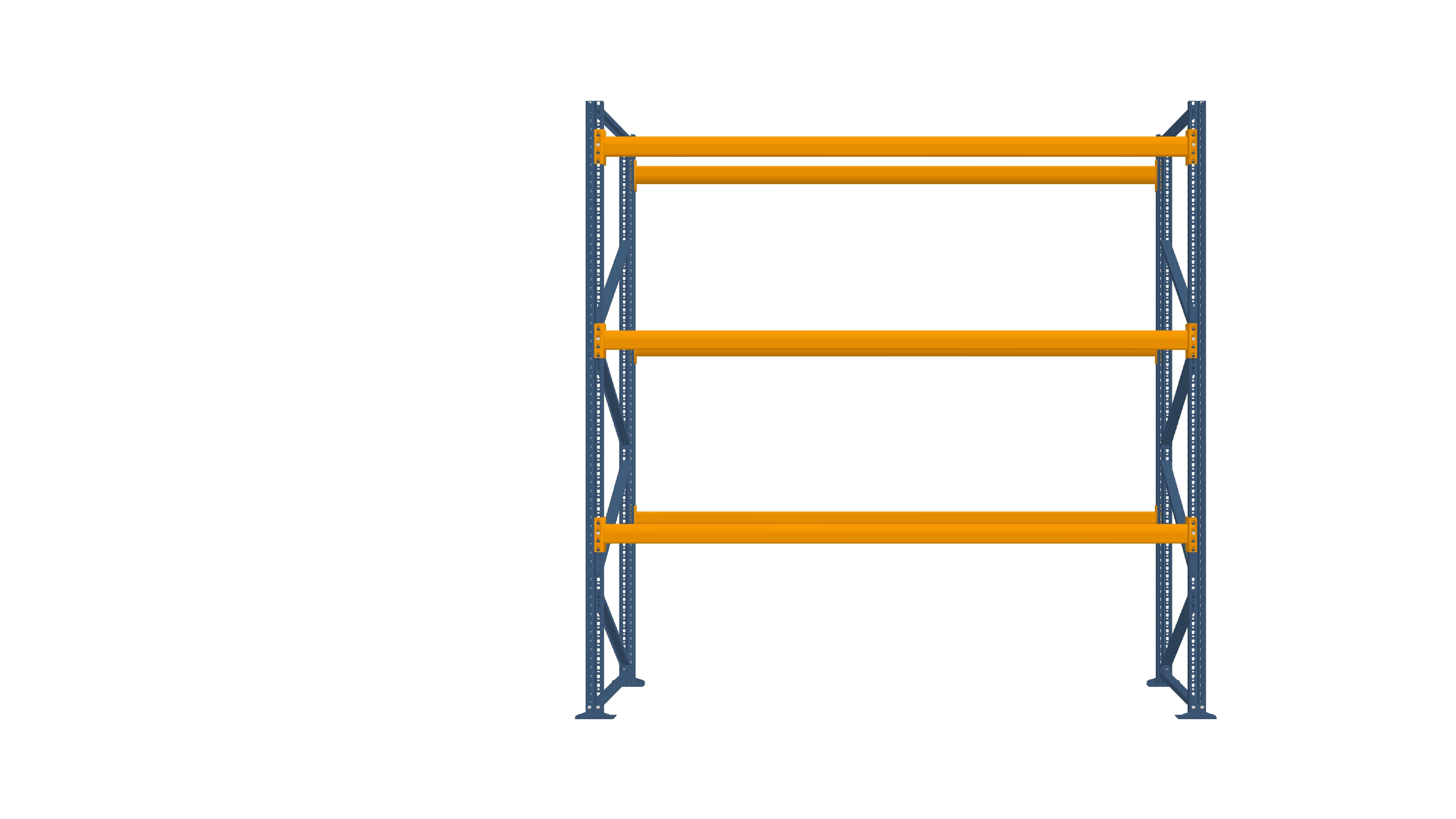 Konfiguration vom 19.11.2024 - 2.96 m x 3.50 m für 12 Paletten mit 1000 kg