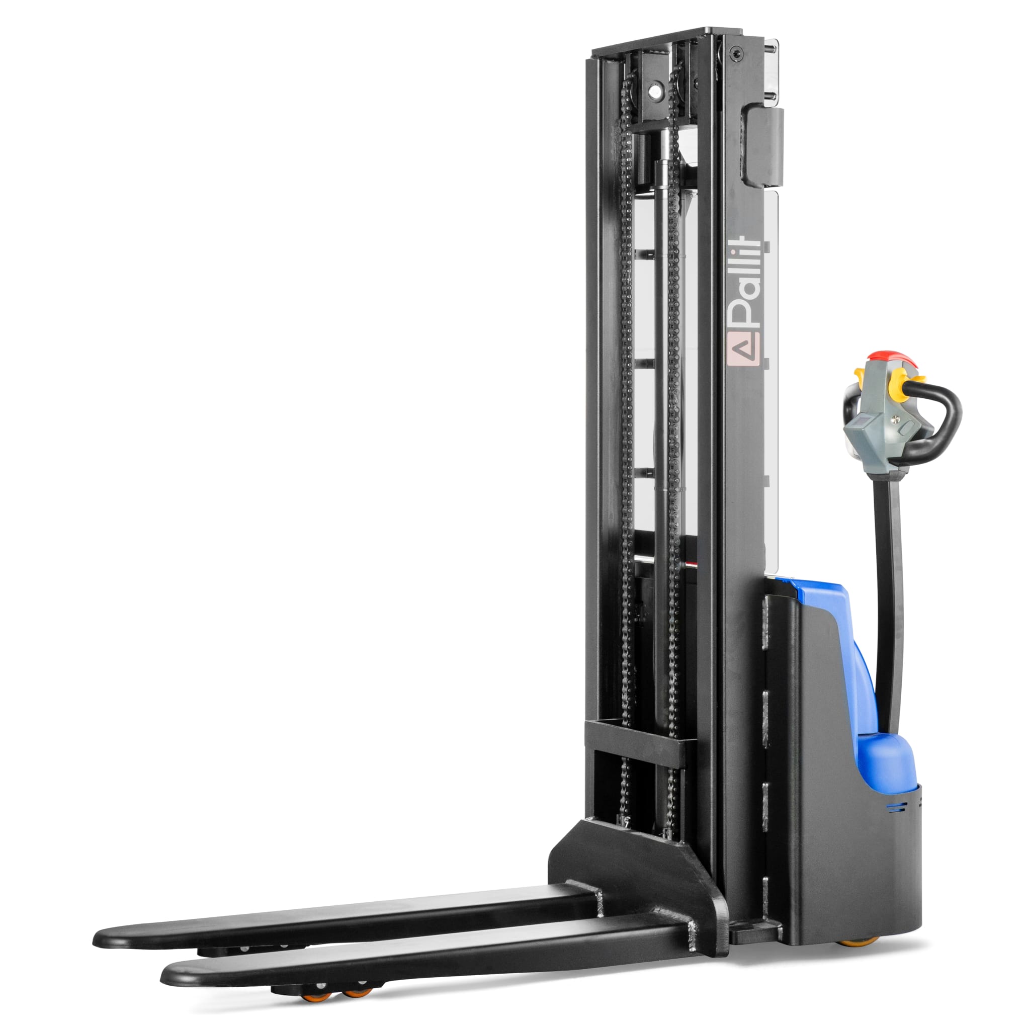 EXACT pedestrian stacker with proportional lift