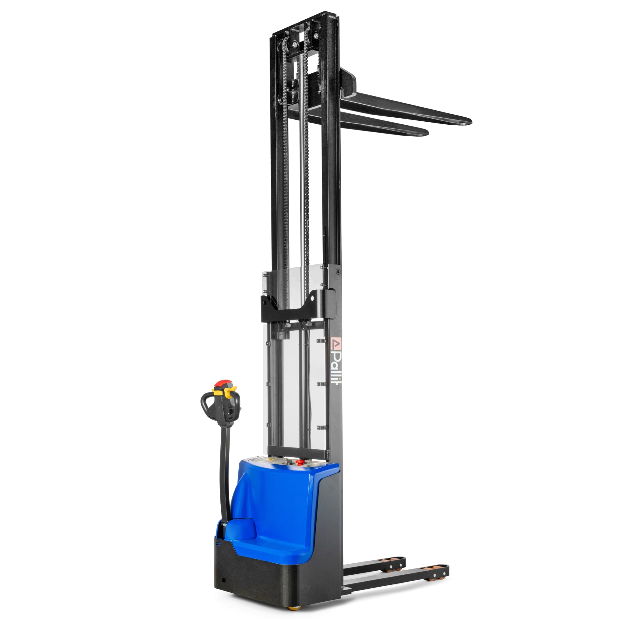 EXACT pedestrian stacker with proportional lift